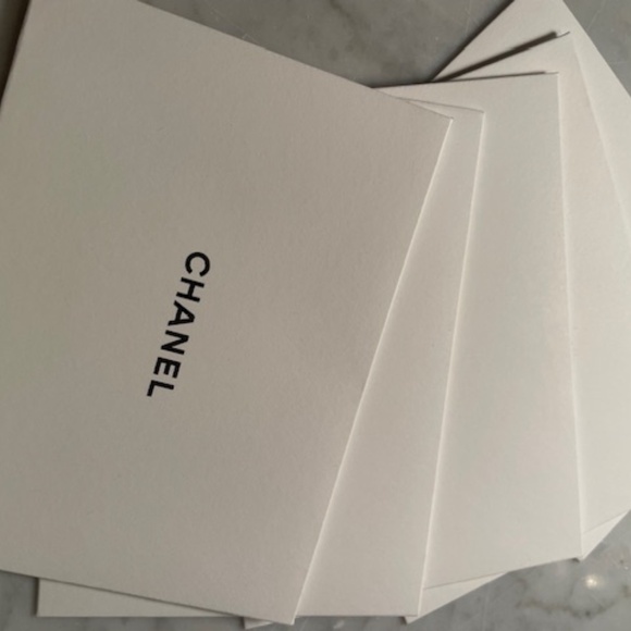 Chanel Envelopes & Cards (10x White) Authentic - Picture 4 of 5